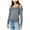 Grey - bcvc50, variant on Maison Jules Womens Ruffled Sweatshirt
