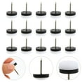 thumbnail image 7 of Clispeed 40Pcs White Furniture Tacks Nail-on Slider Pads Noise Proof Floor Protectors, 7 of 7