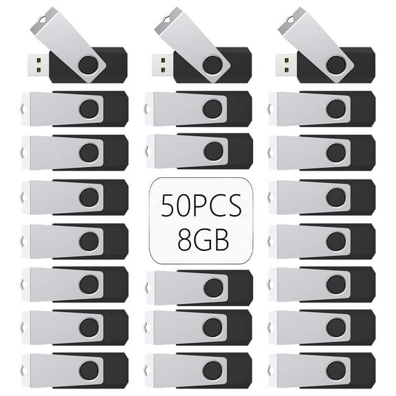 8GB 50PACK USB flash drive USB 2.0 thumb drive bulk USB memory stick Zip drive for data storage file skipping drive