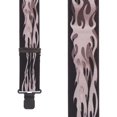 thumbnail image 2 of SuspenderStore Flames Suspenders - 2-Inch Wide Elastic - Clip - 4 Colors & 4 Sizes Including Big & Tall, 2 of 4