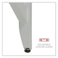 thumbnail image 3 of Workspace by Alera L-Shaped Farmhouse Desk, 58.27 x 58.27 x 29.53, Gray/White, 3 of 8