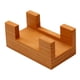 thumbnail image 4 of Soporte de madera para sushi, taco, bandeja, plato, decoración, tabla para servir, presentación 1 cuadrícula, 4 of 9