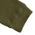 thumbnail image 5 of BRGZLK Fahion Waffle Shirts for Men Fall Winter Solid Color Turn-Down Collar Button-Down Breathable Dress Shirt Long Sleeve Soft Comfortable T-Shirts Army Green XL, 5 of 6