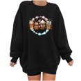 thumbnail image 1 of Ichuanyi liquidación de la moda femenina otoño halloween flores impresión de helado deportivo ICHUANYI WER202308180924, 1 of 4