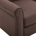 thumbnail image 6 of Bowery Hill Angelo Club Chair, Chocolate, 6 of 7