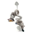 thumbnail image 2 of Juguetes de peluche en espiral ANGGREK para bebés gris, 2 of 8
