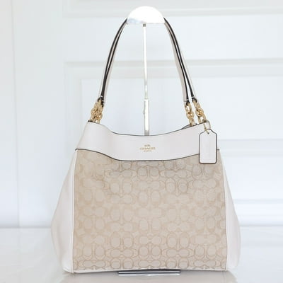 Light KhakiChalk Coach Lexy Shoulder Bag in Nepal at NPR 44761 Rating 5