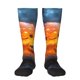 thumbnail image 1 of Fotbe Glowing Mushroom In Forest Calcetas Divertidas Estampadas para Hombre y Mujer, Calcetas de Algodón hasta la Rodilla para Caminar, Correr, Enfermería y Embarazo, 1 of 6
