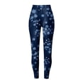 thumbnail image 5 of vigerkar High Waisted Workout for Women Lifting Non See Through Workout Yoga Pants (Dark Blue, S), 5 of 6