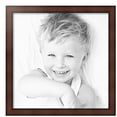 thumbnail image 2 of ArtToFrames 23" x 23" Honors Mahogany Picture Frame, 23x23 inch Brown Wood Poster Frame (WOM-5155), 2 of 7