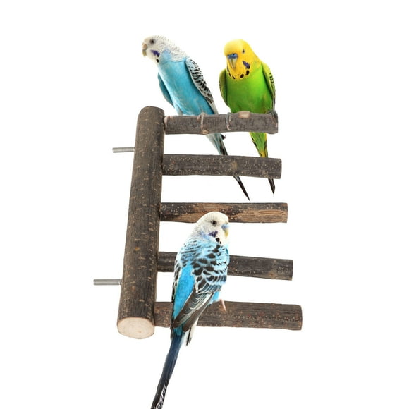 Bird Ladder, Bird Wooden Ladder Grinding Claws Multi Step Ladder Perch Ladder Strong And Stable Perch Ladder For Small Medium