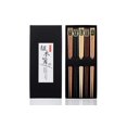 thumbnail image 1 of 5 Pair Organic Traditional Hardwood Japanese Reusable Chopsticks, 1 of 2