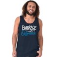 thumbnail image 5 of Embrace Differences Autism Awareness Tank Top T Shirts Men Women Brisco Brands S, 5 of 6