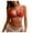 C-Red22, variant on Swimsuit For Women Crochet Bikini Top Summer Fashion Beach Clothes Halter Side Tie Swimwear Top Hallow Out Bathing Suit Stylish Beachwear