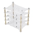 thumbnail image 4 of ZOUSSIQI 4 Layers Transparent Acrylic Case Shelf Stack For Raspberry Pi 3/2 B and B+ EL225#57773, 4 of 9