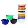 thumbnail image 4 of Conseguir. Rm-400-Pb 4Oz. Ramekin Melamina Resistente A Roturas Azul Pavo Real (Paquete De 12), 4 of 4