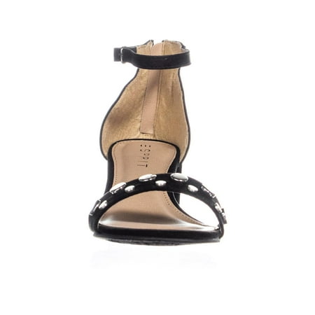 sandals esprit studed heel ankle strap block