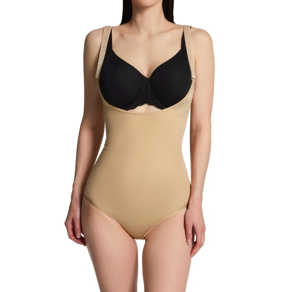 InstantFigure Plus Size Undersbust Brief with adj Bra Straps WBBS009C