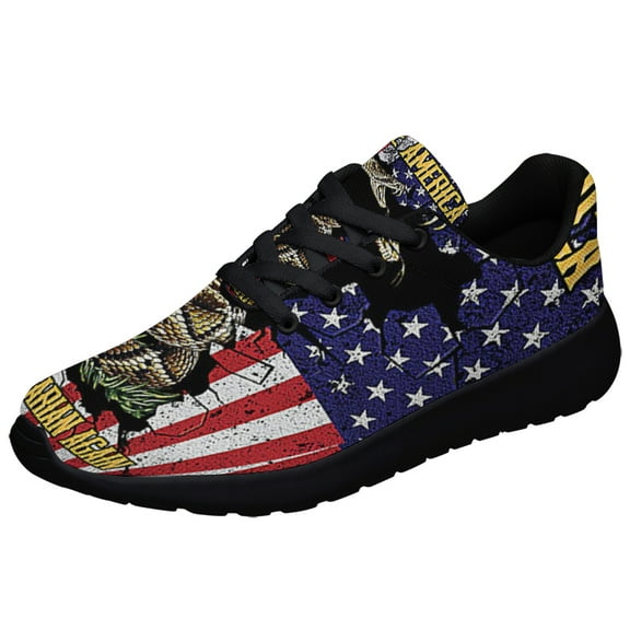 Make America Libertarian Again Shoes Sneakers Black Size 3.5