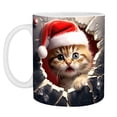 thumbnail image 1 of LCXmlly Tea Mug Creative Xmas Pattern Christmas Mug Ceramic Multi Purpose Coffee Tea Water Cup, 1 of 9