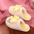 thumbnail image 5 of Zapatillas de algodón de invierno para hombre y mujer, zapatos cálidos de felpa con flores para interiores, zapatillas de algodón para parejas al aire libre Wmkox8yii  hj789, 5 of 5