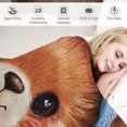 Autua Red Blanket Warm Cozy Soft Lightweight Red Pandas Throw Blankets