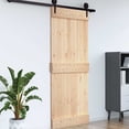 thumbnail image 2 of vidaXL Porte NARVIK 100x210 cm Bois Massif Pin, 2 of 5