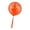 Orange, variant on Pool Skimmer Net, Telescopic Cleaning Tool, Leaf Debris Removal Accessory, Lightweight Pond Maintenance Equipment, Expandable Handle Water Surface Cleaning Net