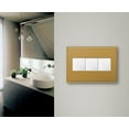 thumbnail image 7 of Legrand Awc3g4 Adorne Cast Metal 3-Gang Light Switch / Outlet Cover Wall Plate - Black, 7 of 7