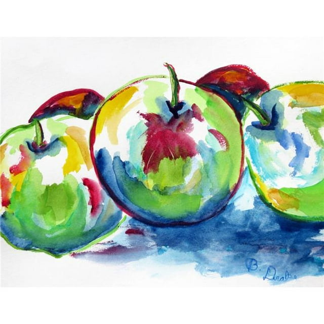 Betsy Drake DM818G 30 x 50 Po Trois Paillassons à Pommes