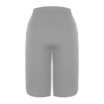 thumbnail image 7 of VV AVEORS Capri Pants For Women Split Side High Waist Casual Athletic Knee Length Summer Pants Casual Sweatpants With Pockets Light Gray M, 7 of 7