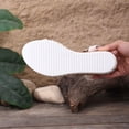 thumbnail image 4 of Bohemian Wedge Sandals for Women Summer Dressy Ankle Elastic Wide Width Platform Sandals Lightweight Comfortable Open Toe Slip On Ankle Strap Beach Shoes Beige A 5.5, 4 of 7
