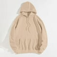thumbnail image 5 of Sweat à Capuche Imprimé Sans Fermeture Éclair à Manches Longues pour Femmes, 5 of 5