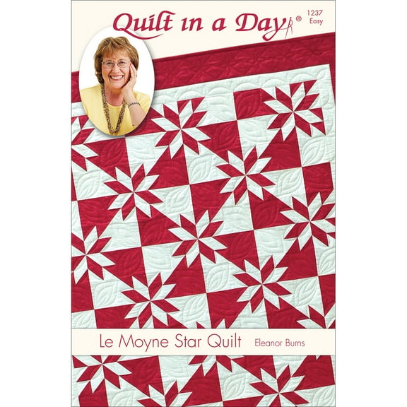 Eleanor Burns Patterns-Le Moyne Star Quilt