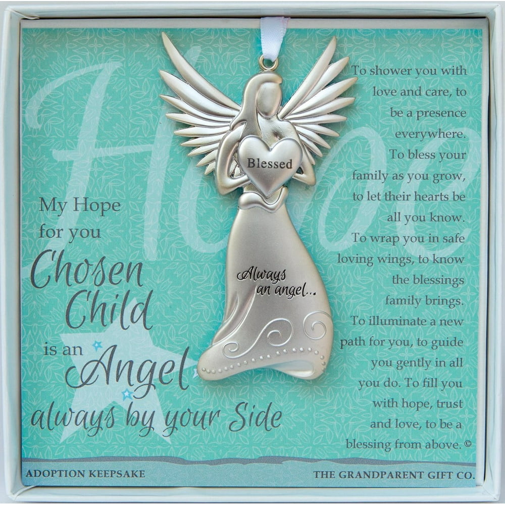 Always an Angel Adoption Chosen Child Keepsake Gift / Ornament