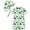 Dinosaur, variant on ATAIKU Baby Boys Swimsuit Dinosaurs Toddler One Piece Zipper Bathing Suit Short Sleeve Rash Guard Swimwear Sunsuit with Sun Hat