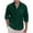 Dark Green, variant on Mens Lightweight Button Down Shirt Casual Long Sleeve Untucked Dress Shirts Regular-Fit Spread Collar Linen Shirt
