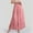Pink, variant on Dpytoraw Women's Chiffon White Flowy Maxi Skirts Boho Summer Elastic Waisted Pleated A Line Long Skirt For Women Plus Size Bodycon Skirt with Control Top Green