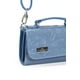 thumbnail image 3 of Bolso Crossbody A ÁNGELOZANO Lupita Azul en Sintético Tipo Charol con Grabado Cincelado, 3 of 6