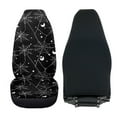 thumbnail image 4 of Uorisanigo Front Car Seat Cover - Breathable & Stylish, Premium Moon Cobweb Print Vehicle Seat Covers Universal Fit for Most Cars, SUVs, Trucks, and Vans, Car Accessories Cushions, 4 of 7