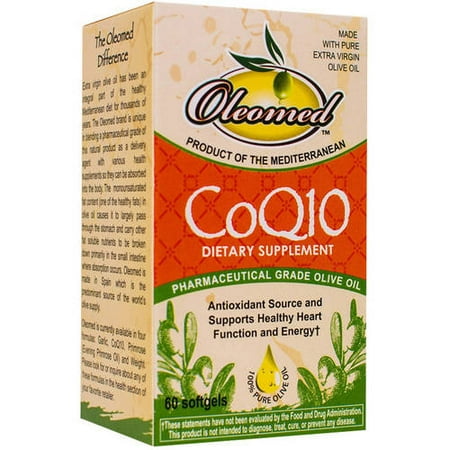 Oleomed CoQ10 Dietary Supplement, 60 count
