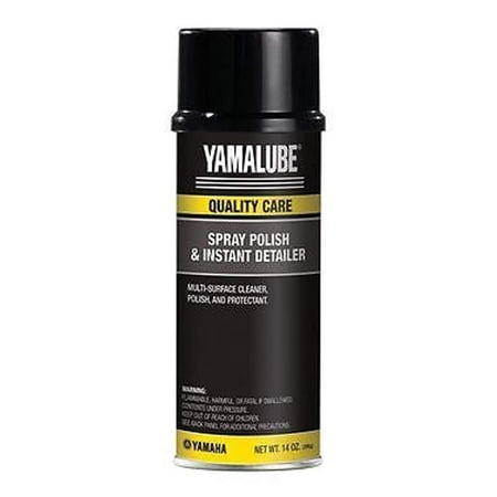 OEM Yamaha Yamalube Spray Polish & Instant Detailer 14 oz Can