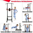 thumbnail image 4 of Goplus Multi-function Power Tower Pull Up Bar Dip Stand Home Gym Full-body Workout, 4 of 10