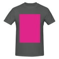 thumbnail image 4 of Bingfone Darkmagenta Men'S Loose Fit Short-Sleeve Pocket T-Shirt, 4 of 7