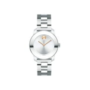 Movado Bold Metals Quartz Movement Silver Dial Ladies Watches 3600433
