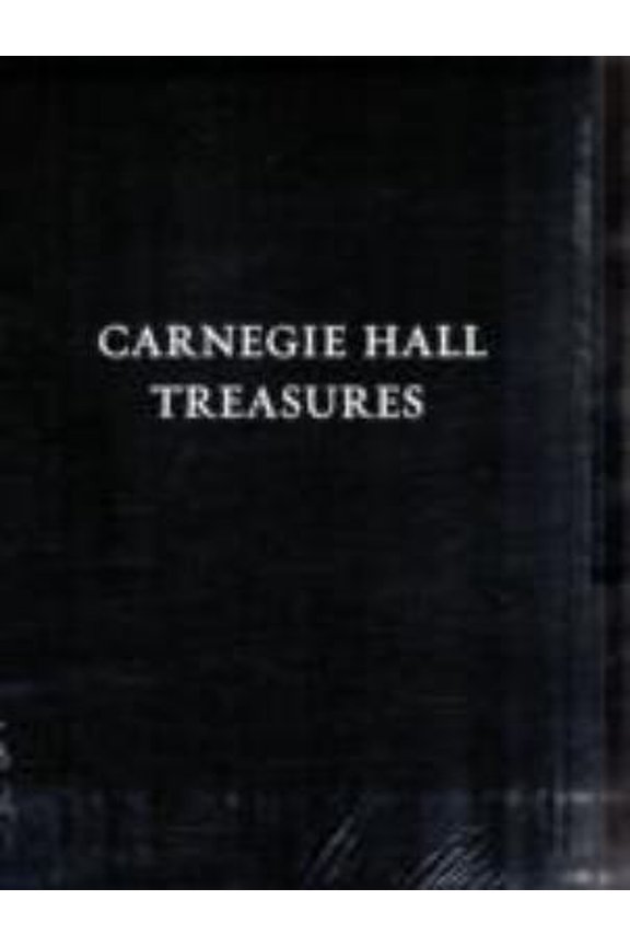Pre-Owned Carnegie Hall Treasures [With Memorabilia] (Hardcover) 0061703672 9780061703676