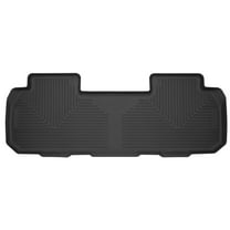Husky Weatherbeater 2nd Row Floor Mat Fits 2018-2024 Buick Enclave/2018-2024 Chevy Traverse incl. LTD w/ Bench or Bucket Seats Black 1 Pc