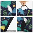 thumbnail image 6 of Colorful Dinosaurs Plant Dark Blue Pattern Teens Toddler Nap Mat with Pillow, Sleeping Mat Bag for Preschool Daycare 59"x22", 6 of 6