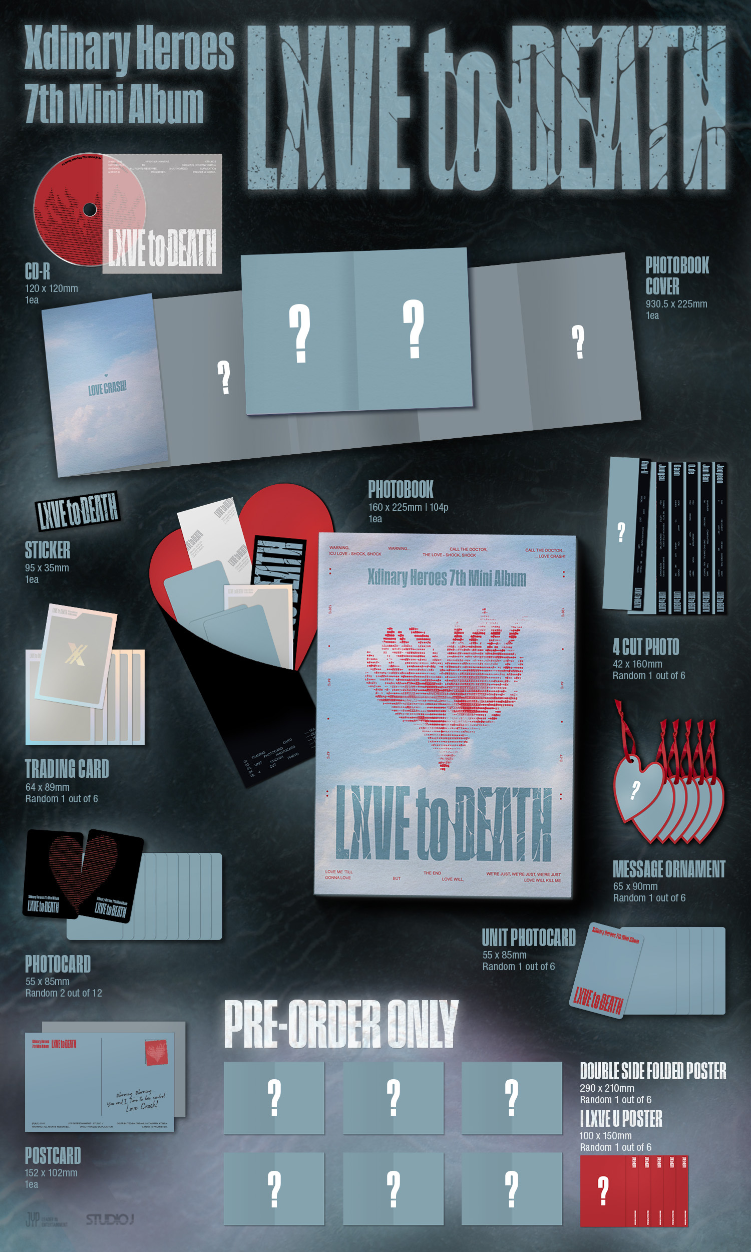 Xdinary Heroes - LXVE to DEATH [The End ver.] - Music