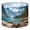 Color 3, variant on Linen Drum Lamp Shades Moraine Lake Banff National Park Canada 13" x 13" x 10" Lampshade for Table Lamps Floor Lamps Lamp Shade Replacement Easy Assembly Required
